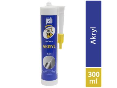 Zdjęcie: Akryl biały 300 ml PSB