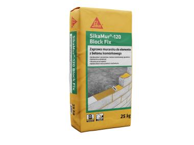 Zdjęcie: Zaprawa Murarska SikaMur-120 Block Fix 25kg SIKA
