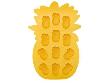 Zdjęcie: Forma silikonowa do lodu ananasy 17x25,5 cm żółta ALTOM DESIGN