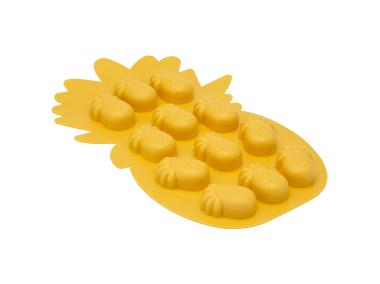 Zdjęcie: Forma silikonowa do lodu ananasy 17x25,5 cm żółta ALTOM DESIGN