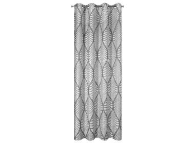 Zdjęcie: Zasłona gotowa Eloisa 140x250 cm stalowy EUROFIRANY