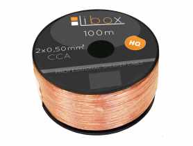 Kabel głośnikowy CCA 2x0,50 LB0005 LIBOX