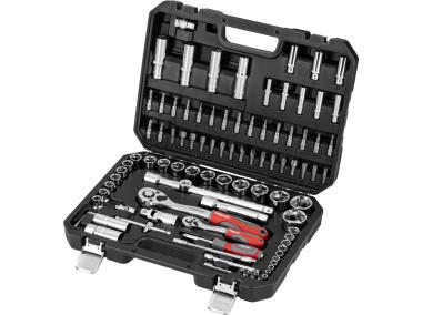 Zdjęcie: Zestaw 94 szt. nasadek, CRV, S2, 1/2", 1/4", BMC, PROLINE