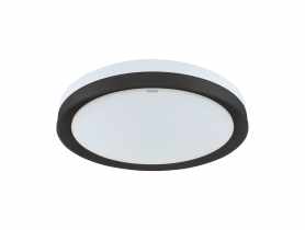 Plafoniera Figaro C 3 x E27 kolor czarny 3 x max 13 W STRUHM
