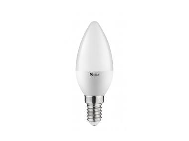 Zdjęcie: Żarówka LED, C30, E14, 6,0W, 520lm, 6400K G-TECH