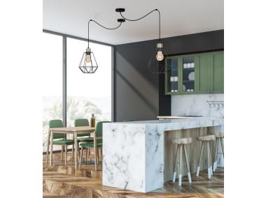 Zdjęcie: Lampa wisząca Primo czarna/patyna CANDELLUX