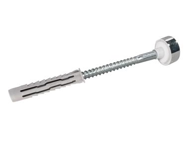 Zdjęcie: Mocowanie KPM do WC z kołkiem uniwersalnym wkręt 6x80 mm z łbem sześciokątnym 2 szt. KOELNER