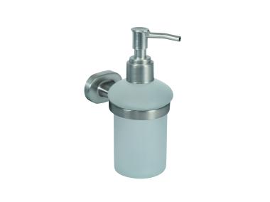 Zdjęcie: Dozownik mydła Go satyna nikiel BISK