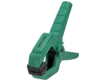 Zdjęcie: Ścisk sprężynowy 38 mm, szerokość 63 mm, siła zacisku 15 kg STALCO