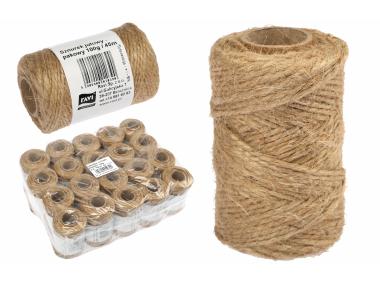 Zdjęcie: Sznurek pakowy jutowy 100g, 45 m SIMPLE SOLUTIONS