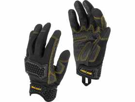 Rękawice warsztatowe czarno-żółte, l281611p, karta, "11", CE, LAHTI PRO