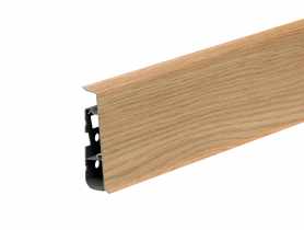 Listwa przypodłogowa PVC Hi Line Prestige 2,2x7,5 cm 2,50 m Dąb Klasyczny Mat CEZAR