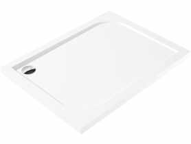 Brodzik akrylowy prostokątny 100x80 cm Cubic biały DEANTE