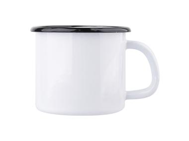 Zdjęcie: Kubek emaliowany 450 ml biały SILESIA