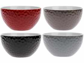 Miseczka Santorini 450 ml z porcelany New Bone wzór Color Mix DECOR