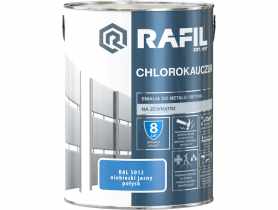 Emalia chlorokauczuk niebieski jasny RAL5012 5L RAFIL