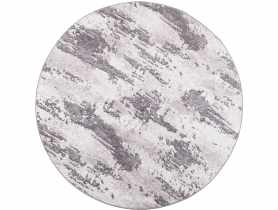 Dywan Vision 150 cm koło przecierka szaro-antracytowa MULTI-DECOR