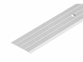 Profil progowy płaski aluminium anoda 40 mm 1 m srebrny CEZAR