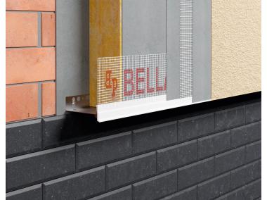 Zdjęcie: Listwa okapnikowa PVC BP1 S L250 3 mm do listwy startowej aluminiowej BELLA PLAST