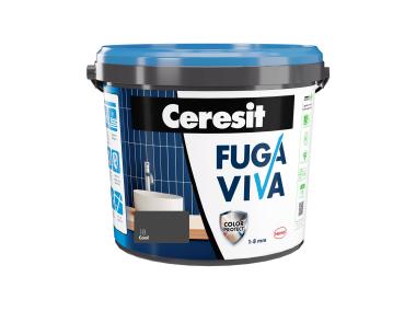 Zdjęcie: Fuga Viva elastyczna cementowa 1-8 mm coal 4 kg CERESIT