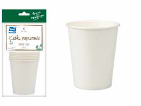 Kubki papierowe NJB Białe 250 ml, 6 sztuk SIMPLE SOLUTIONS