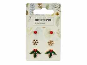 Kolczyki świąteczne JUMI