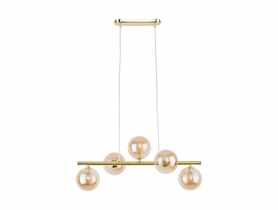 Lampa wisząca Estera gold 5 x G9 4549 TK LIGHTING