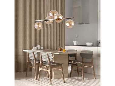 Zdjęcie: Lampa wisząca Estera gold 5 x G9 4549 TK LIGHTING