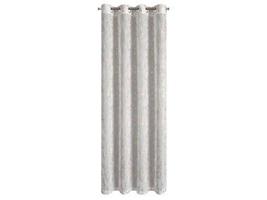 Zdjęcie: Zasłona Auri 140x250 cm naturalno-złota na przelotkach EUROFIRANY