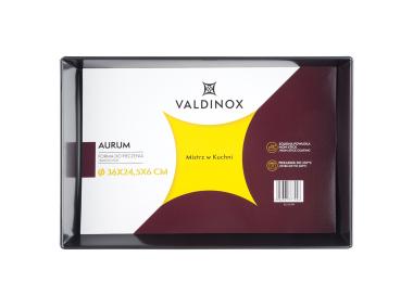 Zdjęcie: Forma blacha prostokątna Aurum 36x24,5x6 cm VALDINOX