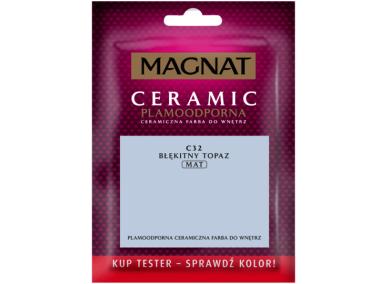 Zdjęcie: Farba Ceramic tester koloru błękitny topaz C32 30ml MAGNAT