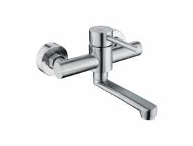 Bateria zlewozmywakowa Acero ścienna L-20 cm DURO