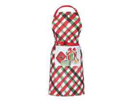 Fartuch kuchenny z kieszonką 70x80 cm bawełna 100% Klasyka Świąt ALTOMDESIGN