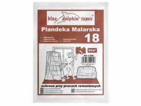 Plandeka malarska 4 x 6 m BLUE DOLPHIN