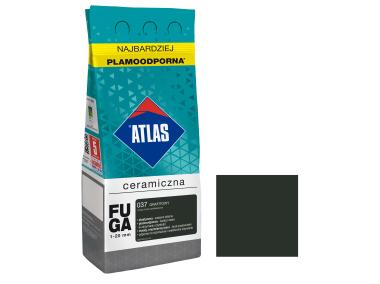 Zdjęcie: Fuga ceramiczna 037 grafitowy, alubag, 2 kg ATLAS