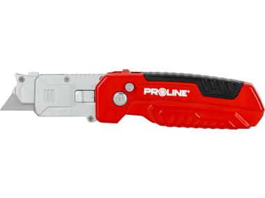 Zdjęcie: Nóż składany, ostrze trapezowe, SK2 srebrne (1+2szt) PROLINE