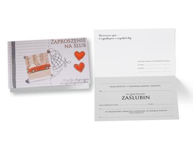 Zdjęcie: Zaproszenie PMZ-014 Ślub KUKARTKA