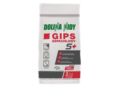 Zdjęcie: Gips szpachlowy S+, 2 kg DOLINA NIDY