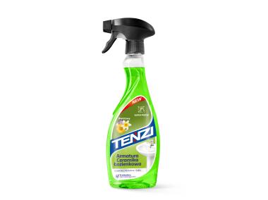 Zdjęcie: Płyn do codziennej pielęgnacji wnętrz sanitarnych Home Pro Armatura Ceramika Łazienkowa 0,5 L TENZI