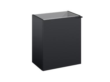 Zdjęcie: Szafka łazienkowa Flora 45 cm czarny mat ROCA