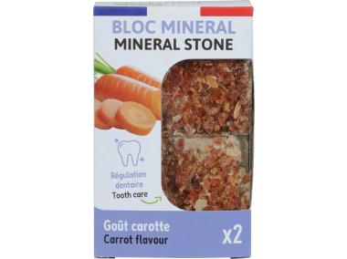 Zdjęcie: Kostka mineralna dla małych ssaków z marchewką 2x200 g ZOLUX
