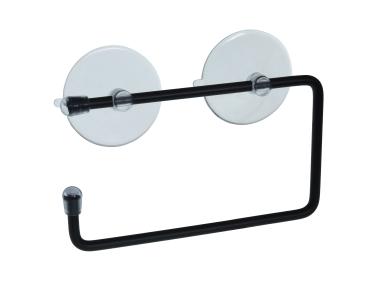 Zdjęcie: Uchwyt na papier toaletowy Niagara czarny BISK