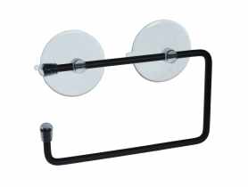 Uchwyt na papier toaletowy Niagara czarny BISK