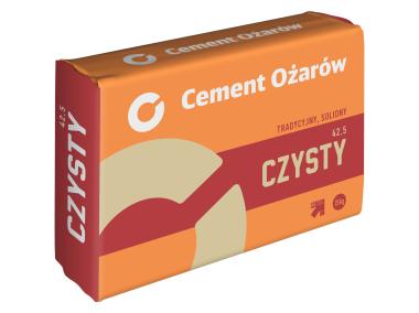 Zdjęcie: Cement Portlandzki CZYSTY CEM II 42,5 N 25 kg CEMENT OŻARÓW