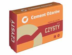 Cement Portlandzki CZYSTY CEM II 42,5 N 25 kg CEMENT OŻARÓW