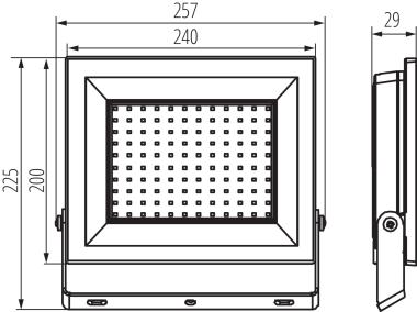 Zdjęcie: Naświetlacz LED Grun NV LED-100-B MILEDO