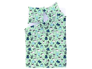 Zdjęcie: Pościel z mikrofibry Cute Pets 140x200 cm BBK