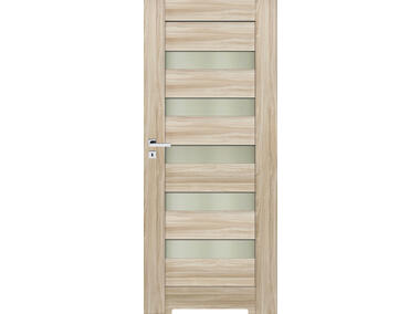 Zdjęcie: Drzwi wewnętrzne Arco 70 cm prawe biały 120 W02 Eco Top WC POL-SKONE