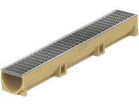 Ruszt kratowy 30x10 ze stali nierdzewnej 1 m do systemu Self Euroline i Sefl Platform ACO