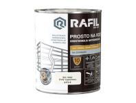 Gruntoemalia prosto na rdzę połysk RAL9003 0,75L RAFIL